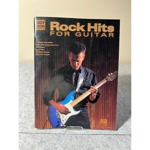 Rock Hits for Guitar - Hal Leonard‎ Music Book - 19 songs